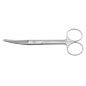 Chirurgische Schere gebogen 14,5cm spitz/stumpf